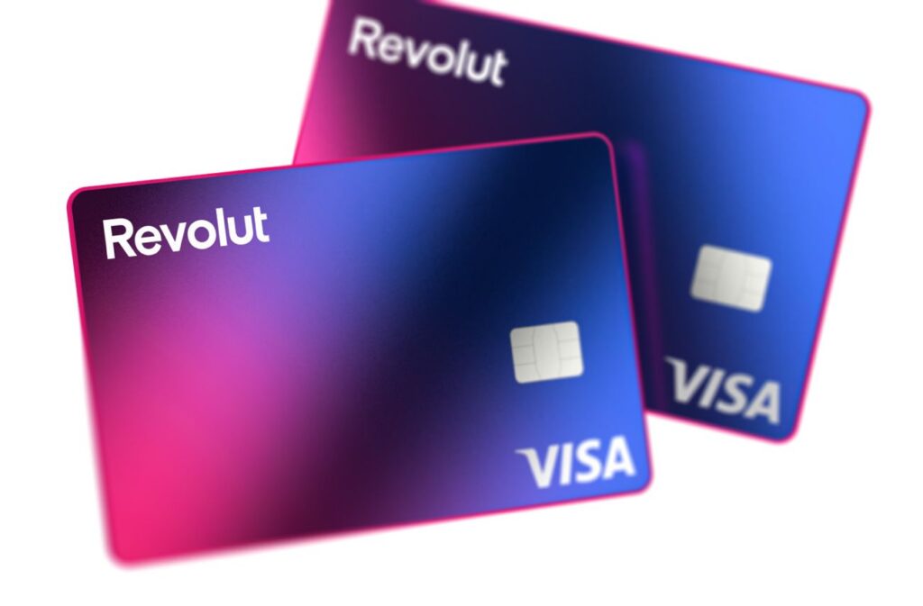 2 cartes bancaires Revolut