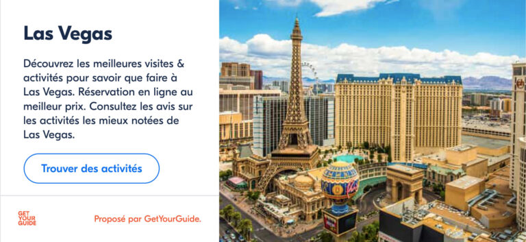 Get Your Guide Las Vegas