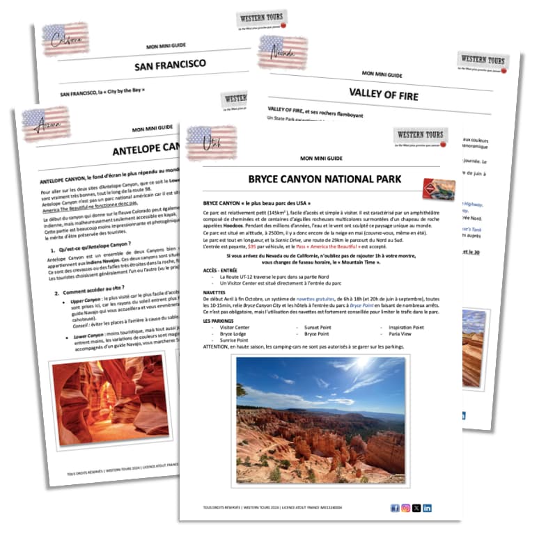 Les mini-guides Western Tours